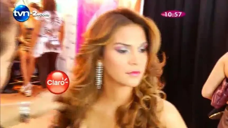 Realización del maquillaje de Dancing With The Stars