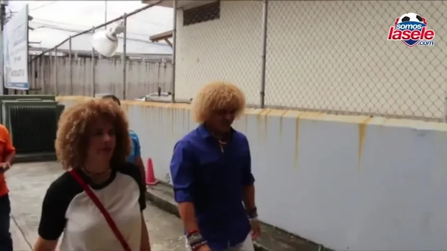La visita de 'Pibe' Valderrama a Panamá
