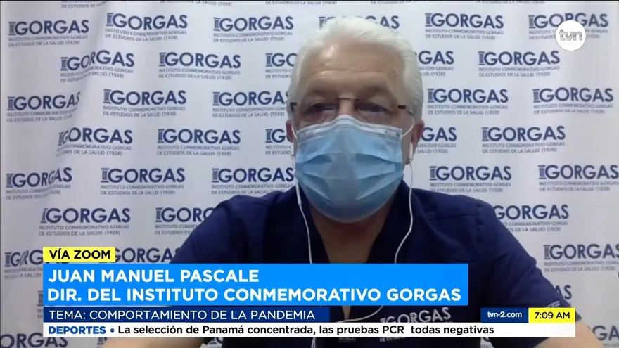Director del Gorgas explica sobre las variantes del COVID-19 detectadas en Panamá