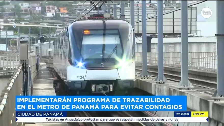 Metro de Panamá busca evitar contagios de COVID 19