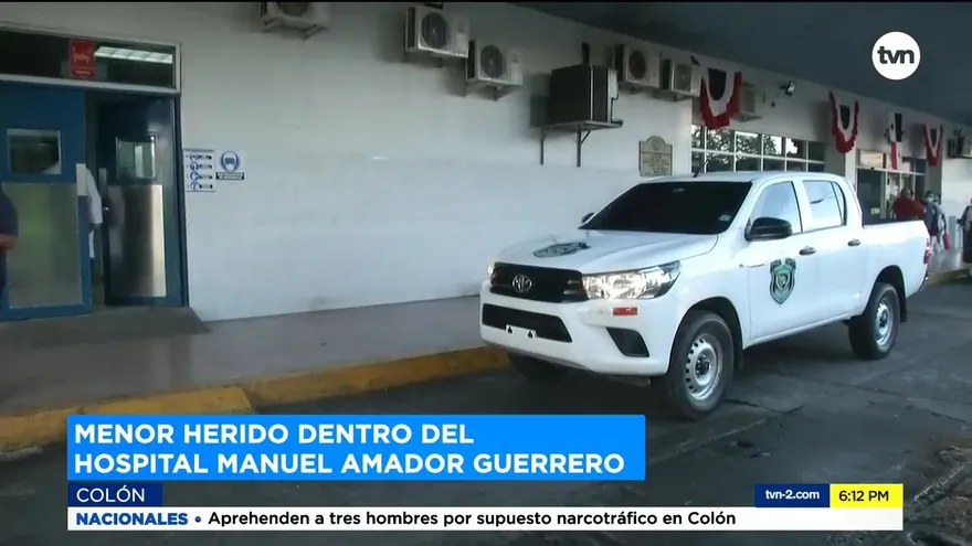 Caso de menor agredido dentro de un hospital en Colón sigue sin aprehendidos