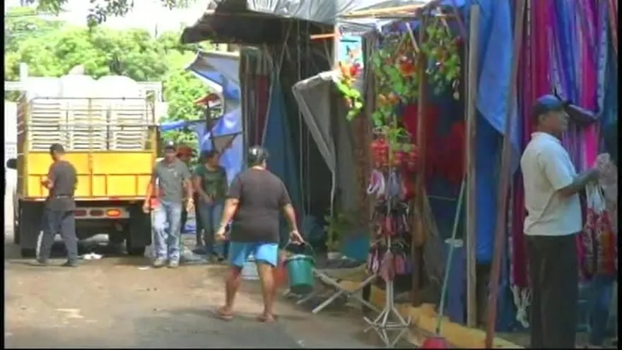 Comerciantes en la Feria de Azuero con pérdidas tras inundación de terrenos