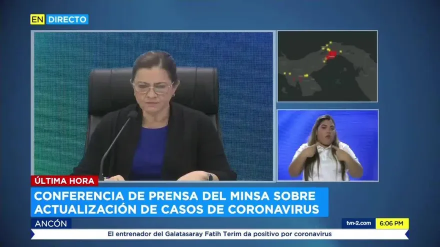 Se han reportado 345 casos de COVID-19 en Panamá