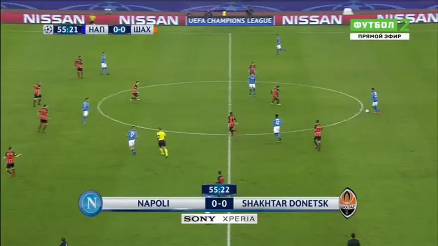 Resumen Napoli - Shakhtar Donetsk