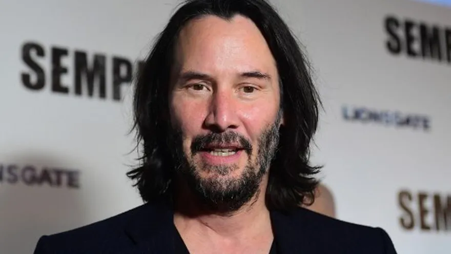 El actor Keanu Reeves