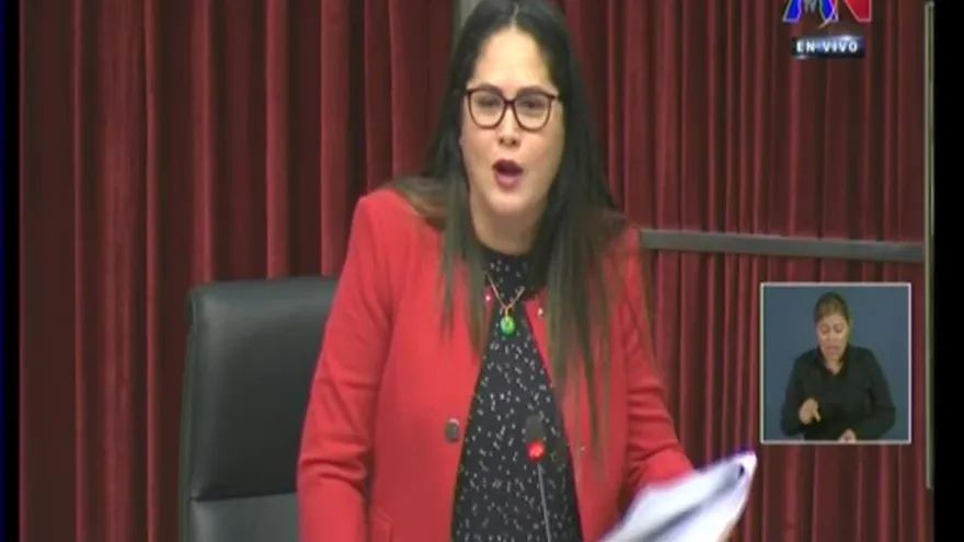 Zulay Rodríguez presenta propuesta migratoria para reformas constitucionales