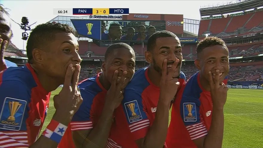 La Selección de Panamá ganó, gustó y goleó a Martinica