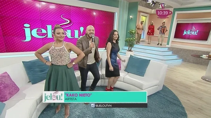 Kako Nieto presentó su tema "bailando guararé"