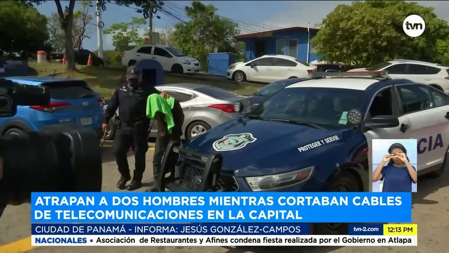 Aprehenden a vinculados con daños al servicio eléctrico