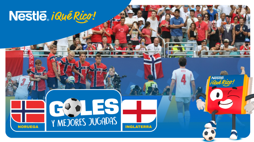 Mundial 2026: Noruega vs Inglaterra Todos los Goles