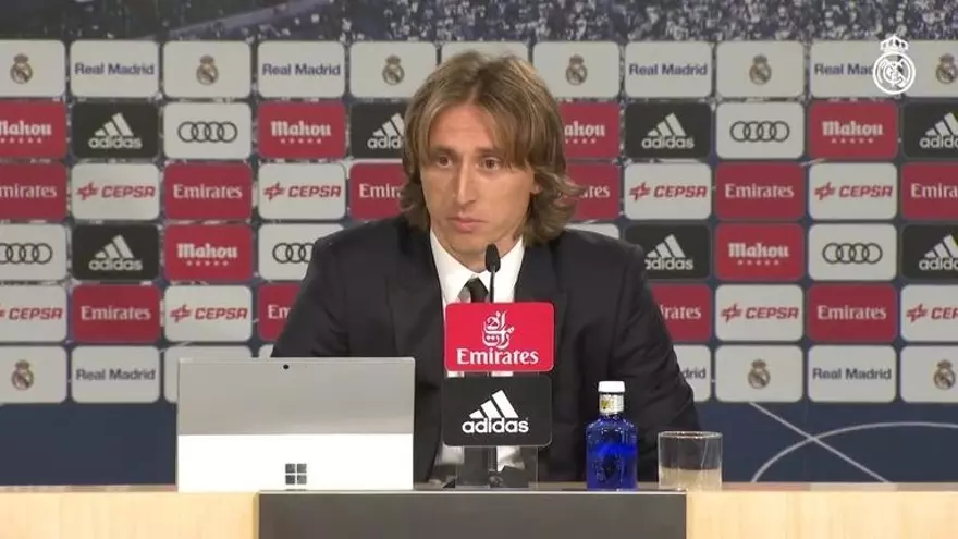 Luka Modric: Estoy muy contento y emocionado por renovar con el Real Madrid