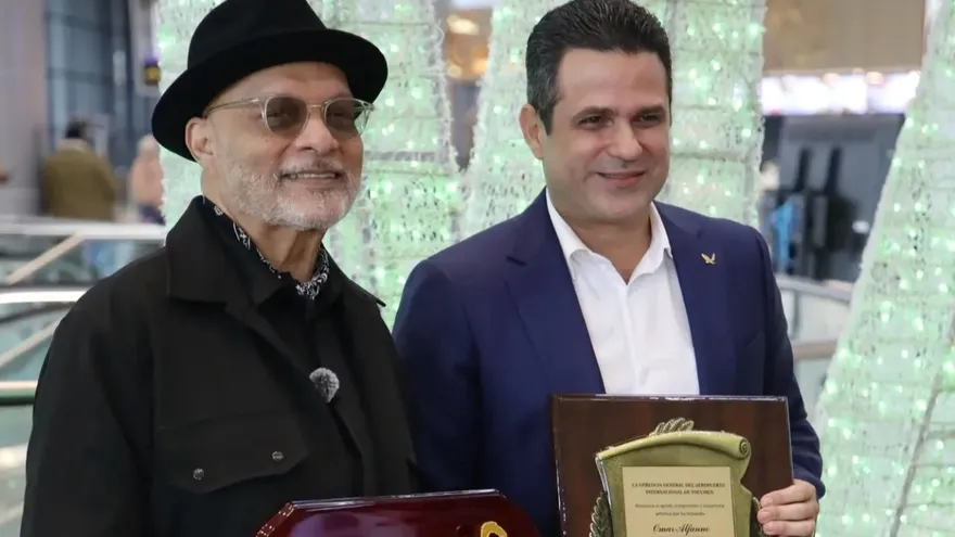 Omar Alfanno fue designado como embajador cultural del Aeropuerto Internacional de Tocumen