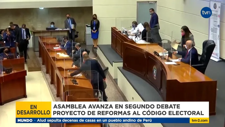 Asamblea avanza en segundo debate proyecto de reformas al código electoral