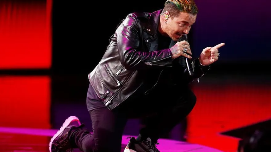 El cantante colombiano J Balvin.