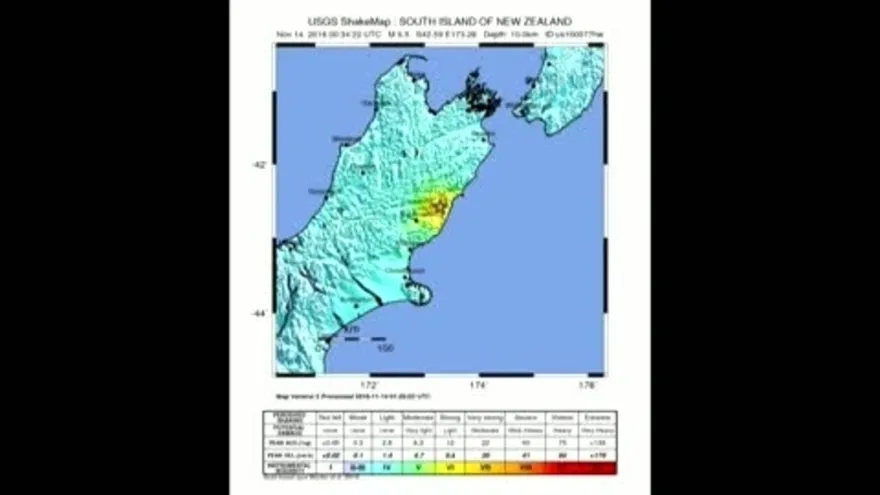 Nueva Zelanda se recupera tras el terremoto