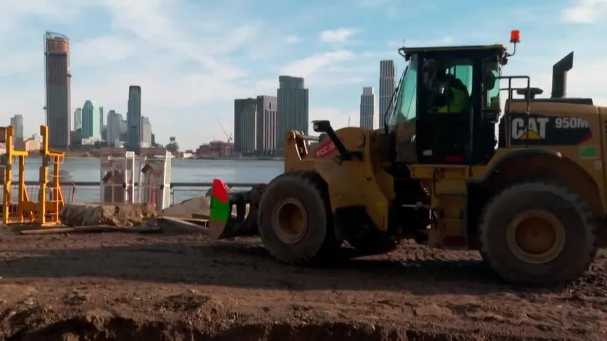 Nueva York construye un muro para protegerse de las inundaciones