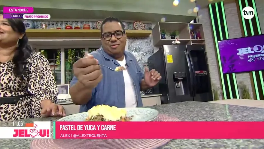 Receta: Pastel de yuca y carne (final)