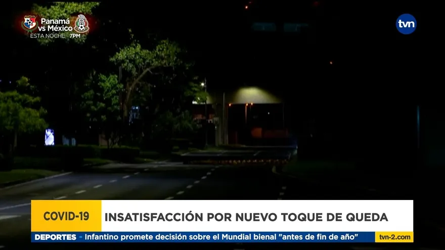 Insatisfacción por nuevo horario de toque de queda