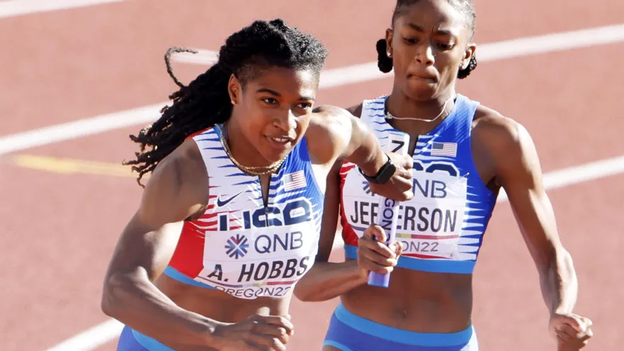 Estados Unidos con dominio absoluto en los relevos 4x400 en Oregon 2022