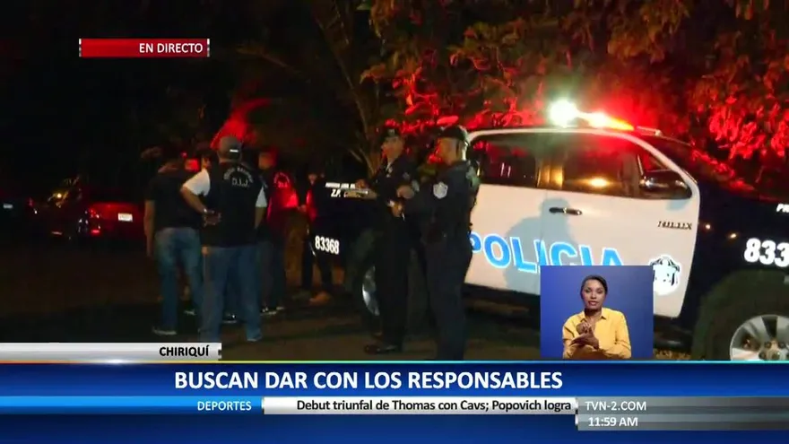 Continúa la búsqueda de los asesinos de prestamista en Chiriquí