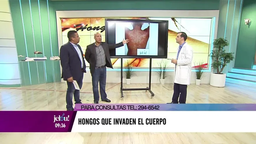 Hongos que invaden el cuerpo