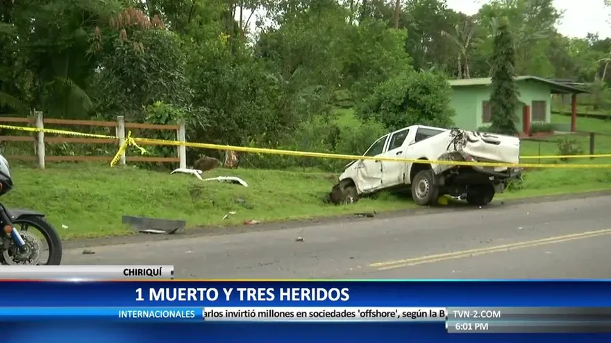 Mujer muere tras accidente de tránsito en vía hacia Volcán