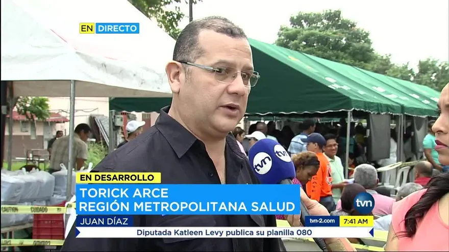 Al menos 600 pacientes acuden al censo de salud en Juan Díaz