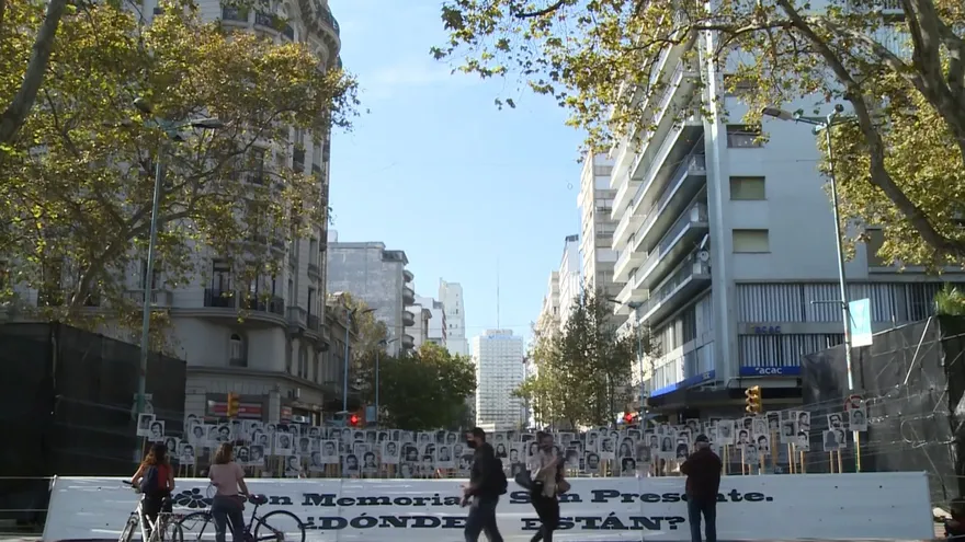 Marcha por desaparecidos en Uruguay en modo virtual por la pandemia