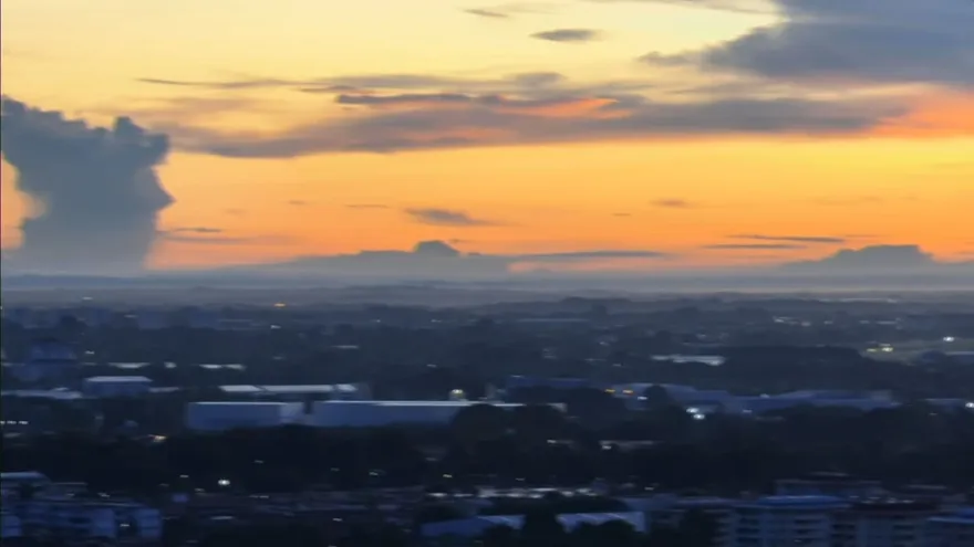 Intensas lluvias y posibles ráfagas marcarán la jornada de hoy.
