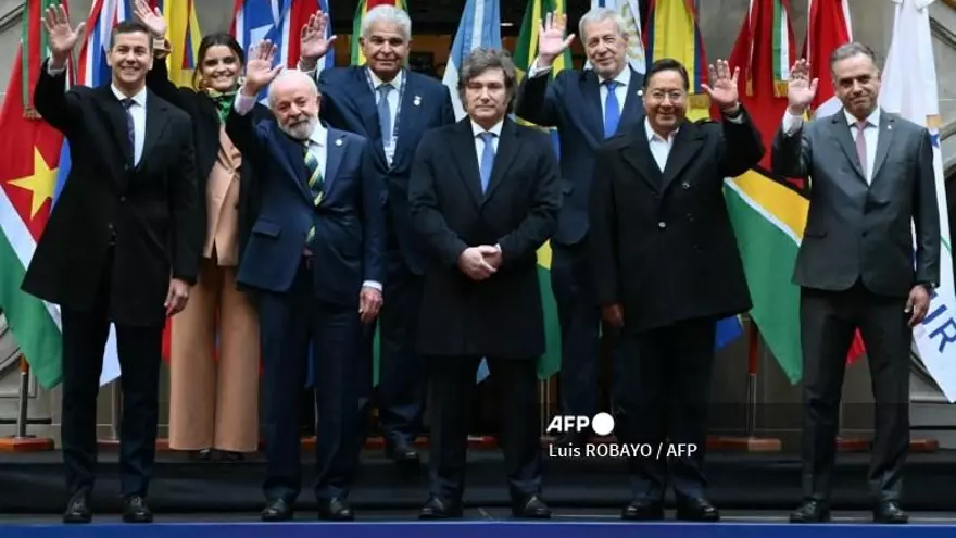 Reunión de presidentes el Mercosur.