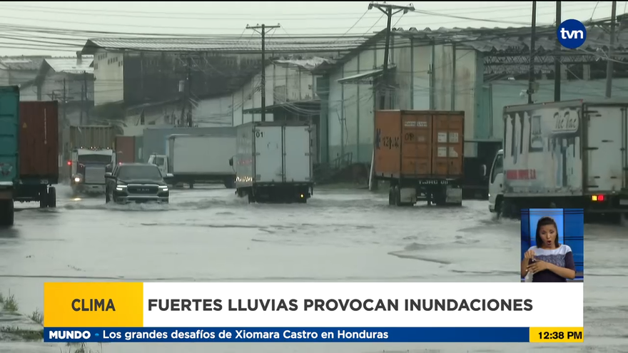 Lluvias causan inundaciones en Colón