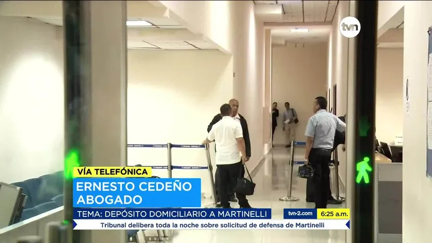 Abogado Ernesto Cedeño reacciona a cambio de medida cautelar a Martinelli