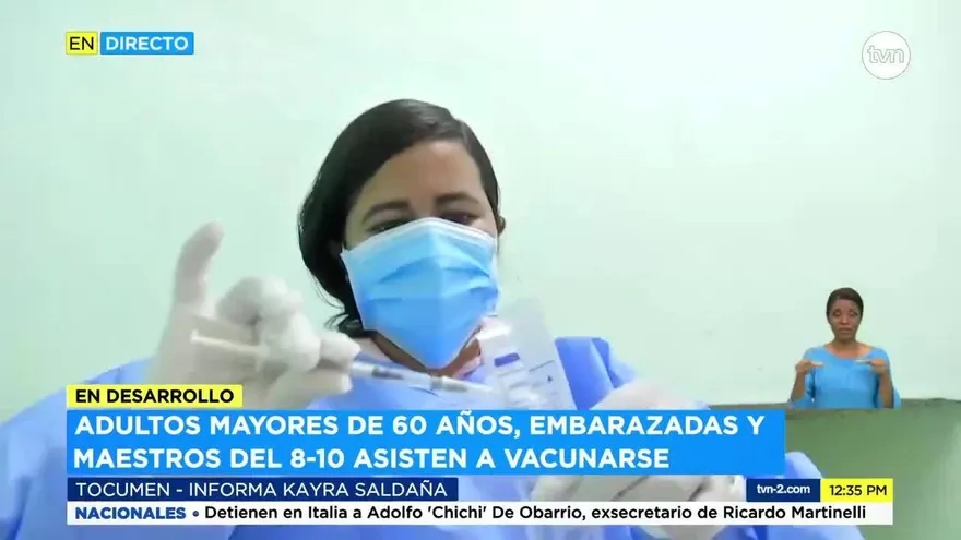 Realizan vacunación masiva en el circuito 8-10