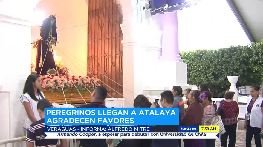 Siguen llegando peregrinos a Atalaya