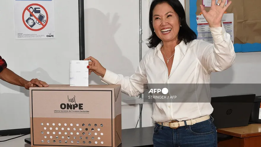 Keiko Fujimori, varias veces candidata la presidencia de Perú.