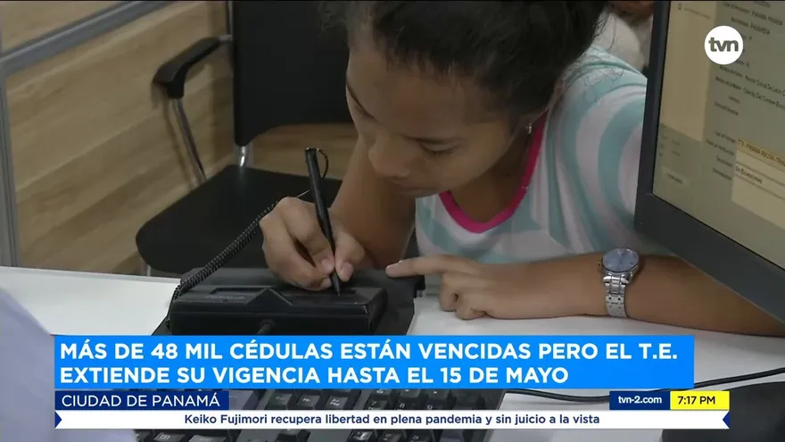 Más de 48 mil cédulas están vencidas; TE extiende vigencia