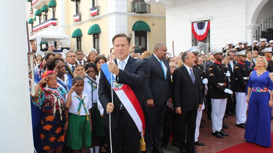 El presidente Juan Carlos Varela.