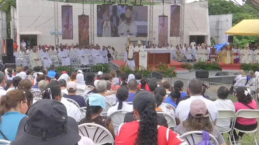 Cita Eucarístrica 2025 en el parque Omar en la ciudad de Panamá.