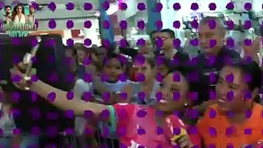 La Máscara se tomó los Andes Mall