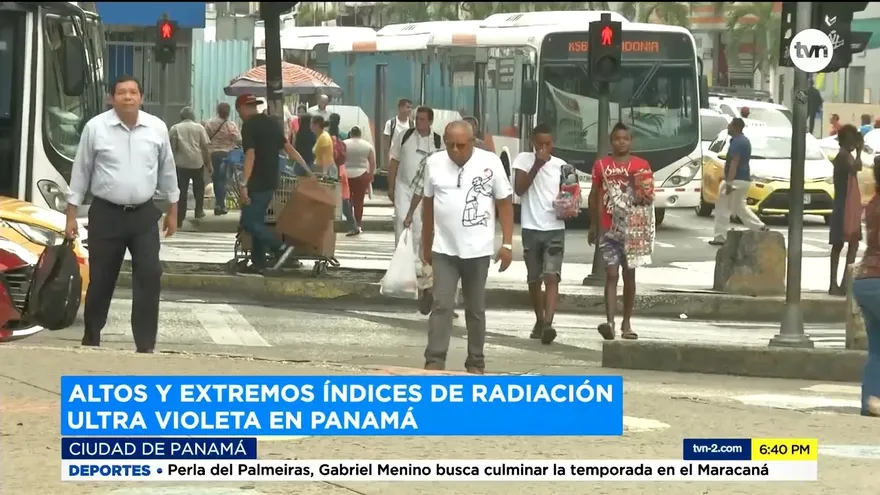 Índices de radiación ultra violeta son altos en Panamá