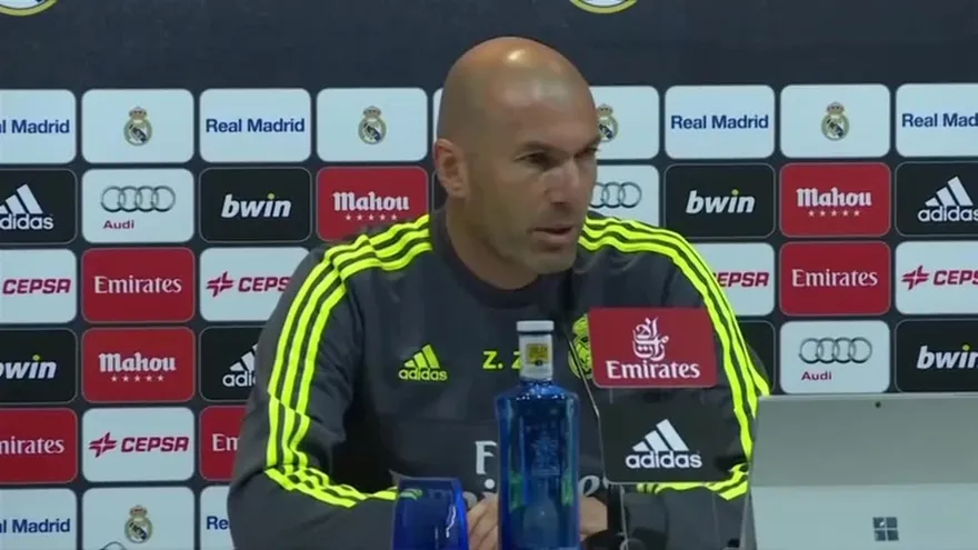 DT Zidane lo que dijo previo al derbi con Atlético de Madrid