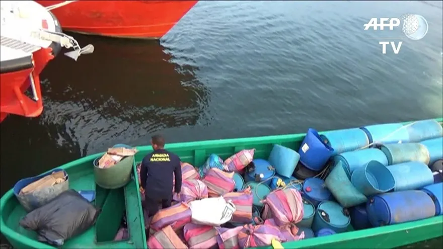 Colombia incauta 1 tonelada de cocaína con destino a Costa Rica