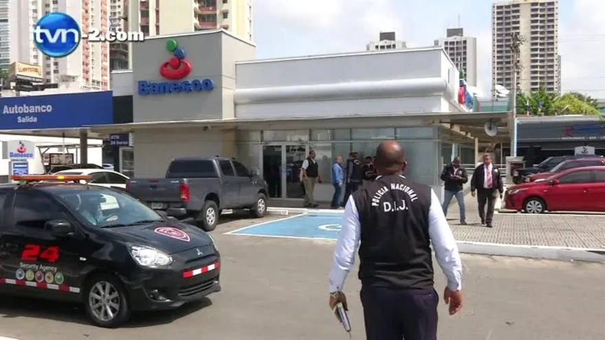 Vea las imágenes del robo en Banesco de la 12 de octubre