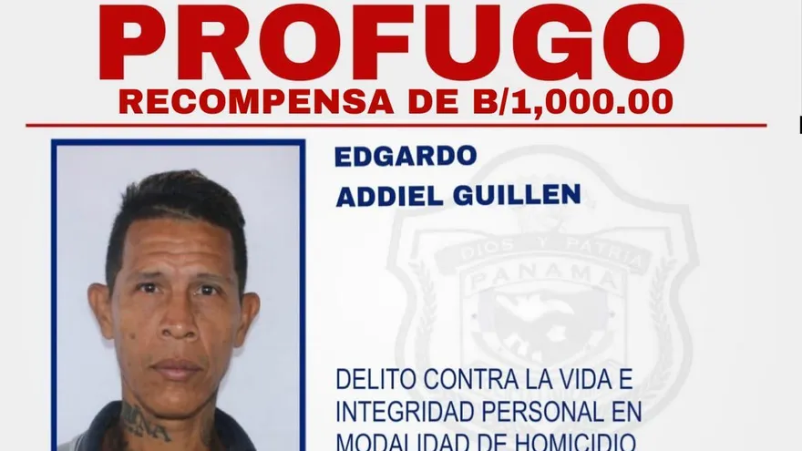 Aumentan a B/. 1,000 la recompensa por los últimos prófugos 