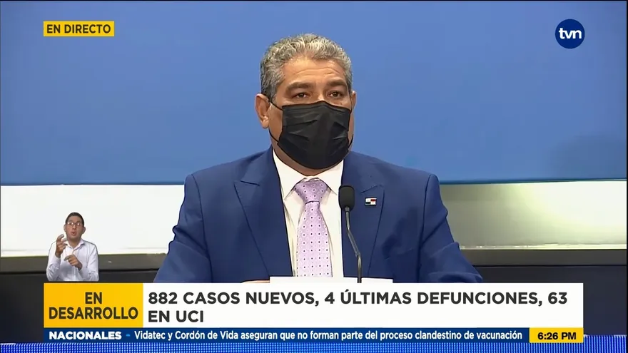Autoridades de salud se refieren a la situación covid en Chiriquí y San Miguelito