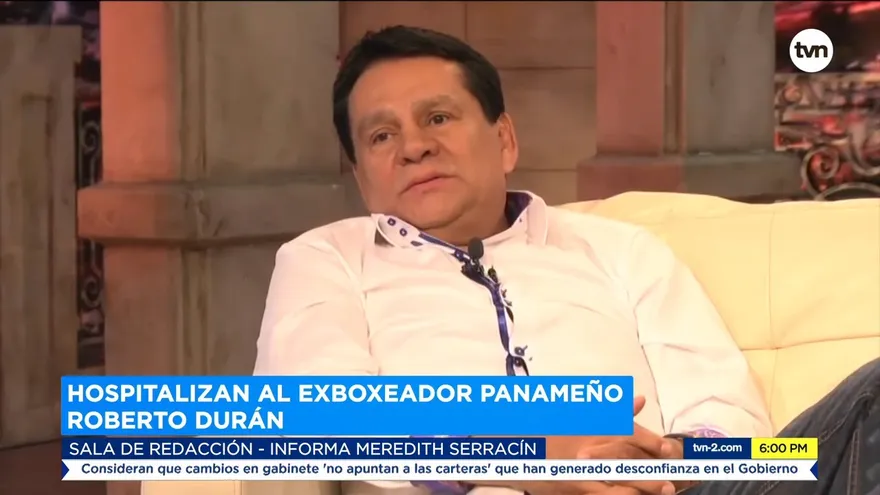 'Mano de Piedra' Durán en espera de resultado por COVID-19, se mantiene hospitalizado