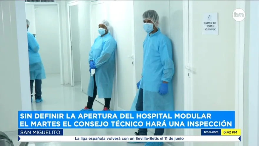 Ministra Turner se refiera a la reapertura del hospital modular
