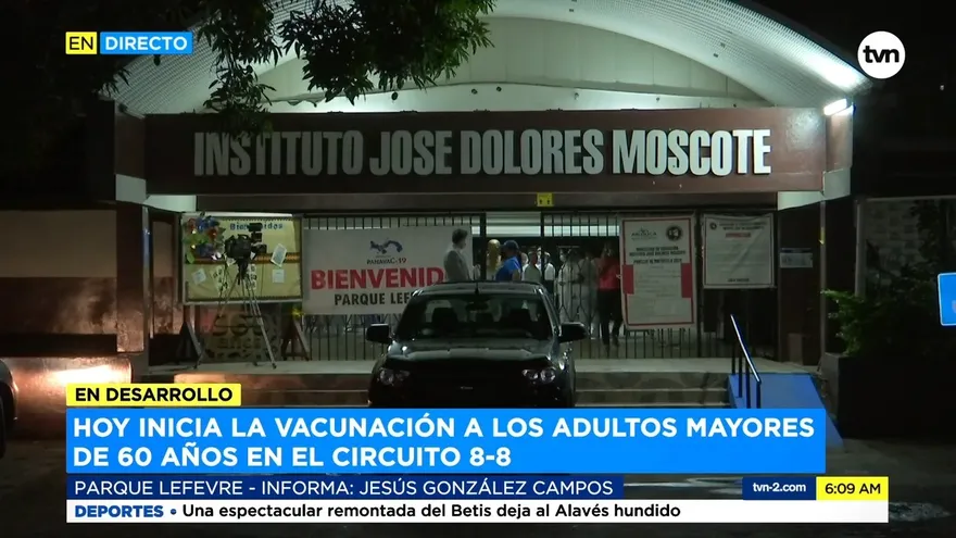 Este martes se inicia la vacunación en el circuito 8-8