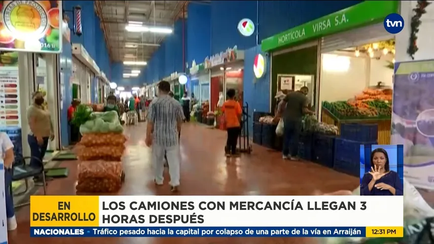 Atraso en llegada de productos a Merca Panamá