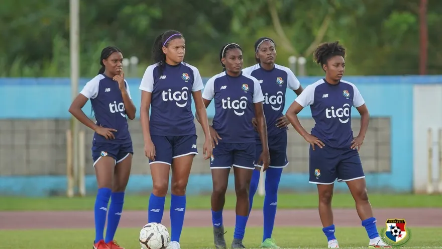 La selección femenina de Panamá lista para el partido ante Trinidad y Tobago